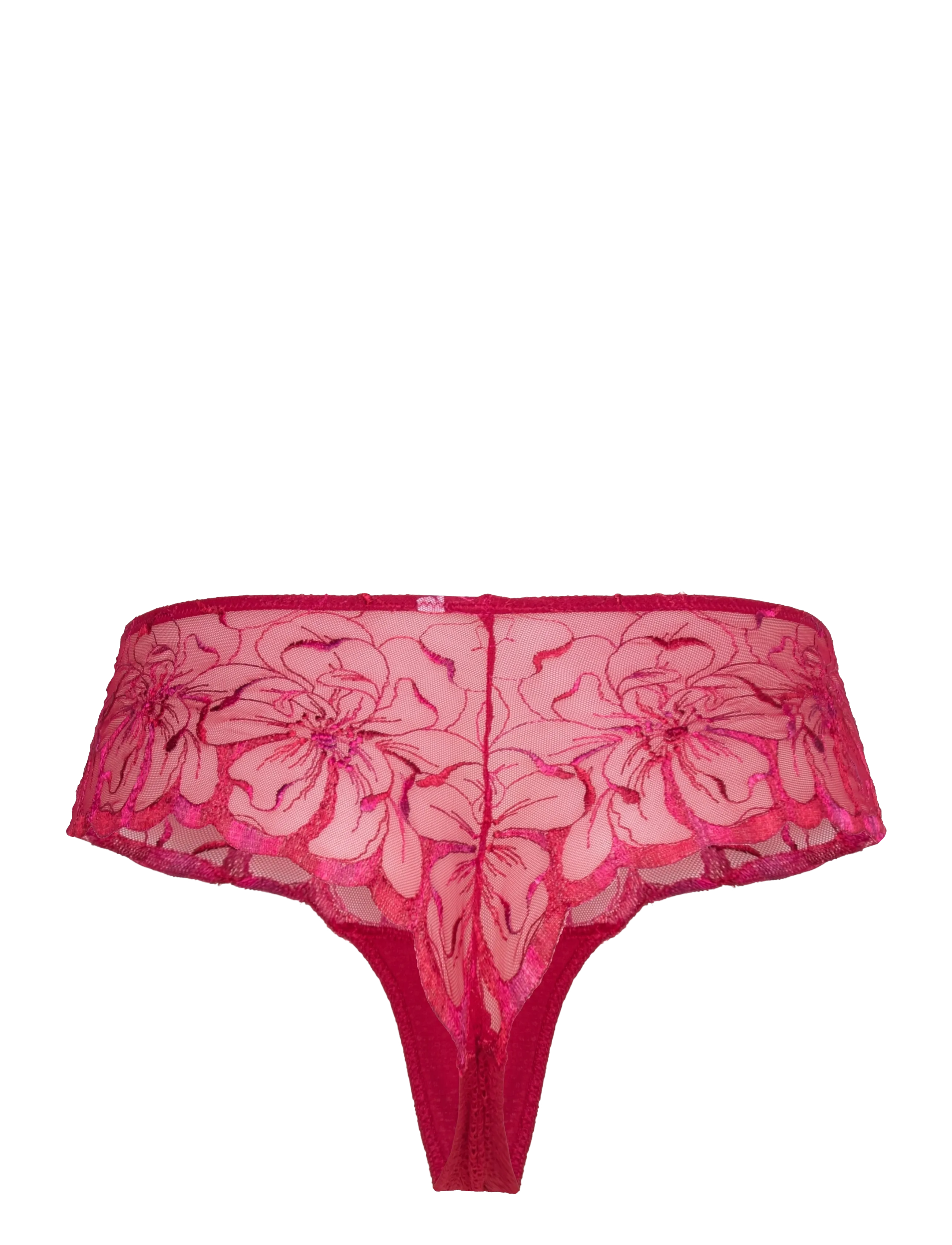 CHANTELLE - Fleurs Shorty - brazilian-alushousut - candy apple shades - 2