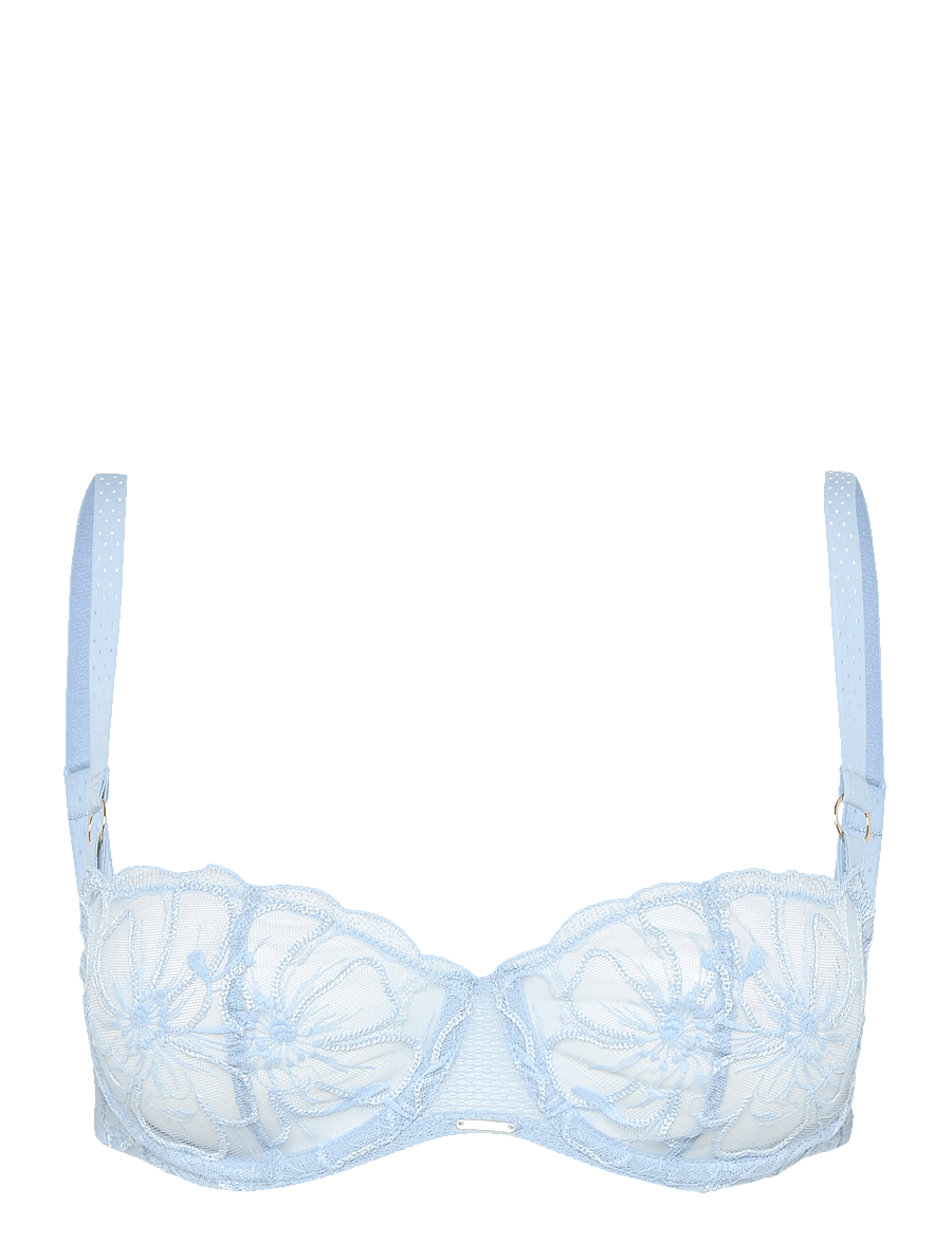 CHANTELLE - Fleurs Half-cup balcony bra - icy flower - 1