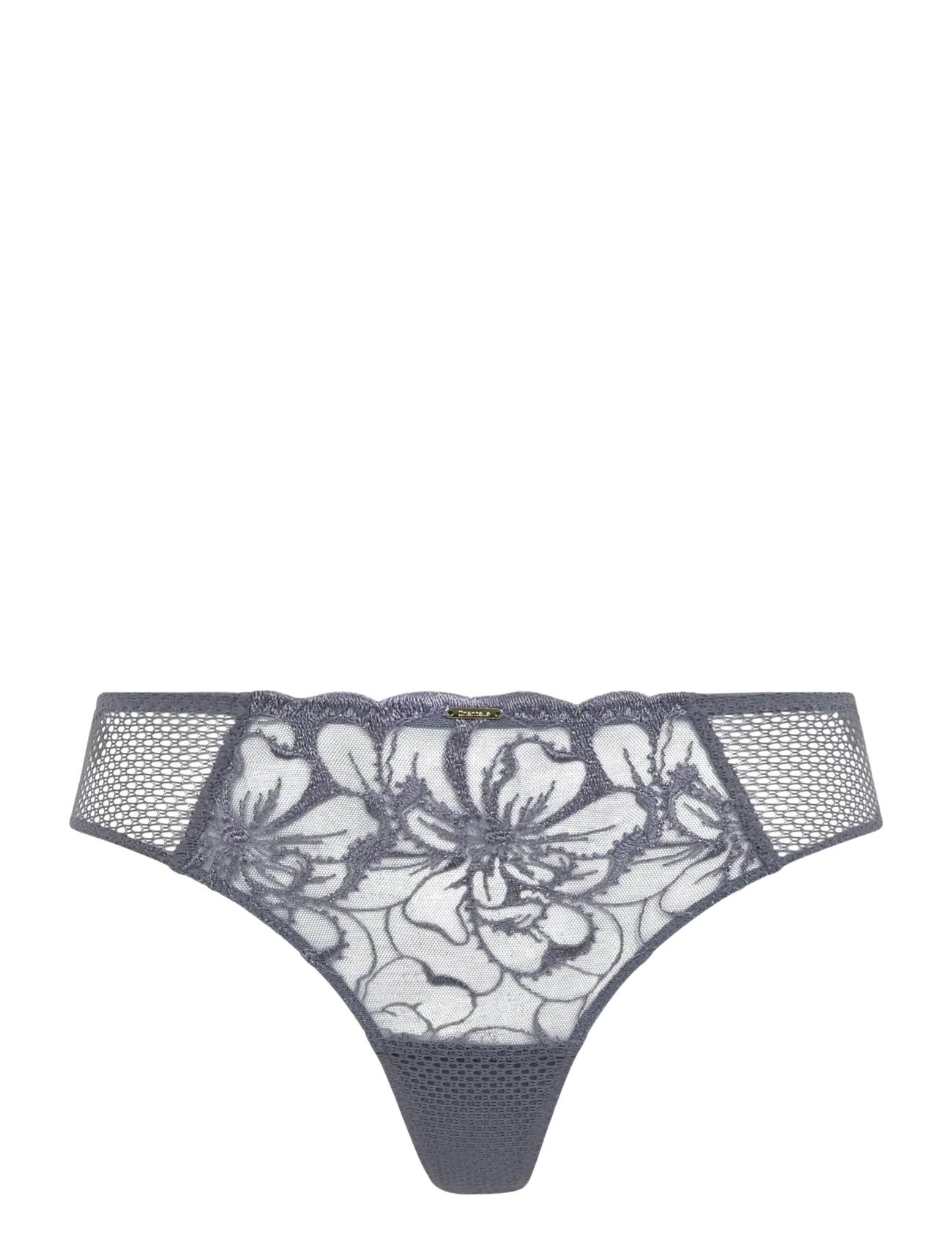 CHANTELLE Fleurs Tanga Grau - 42 - Damen