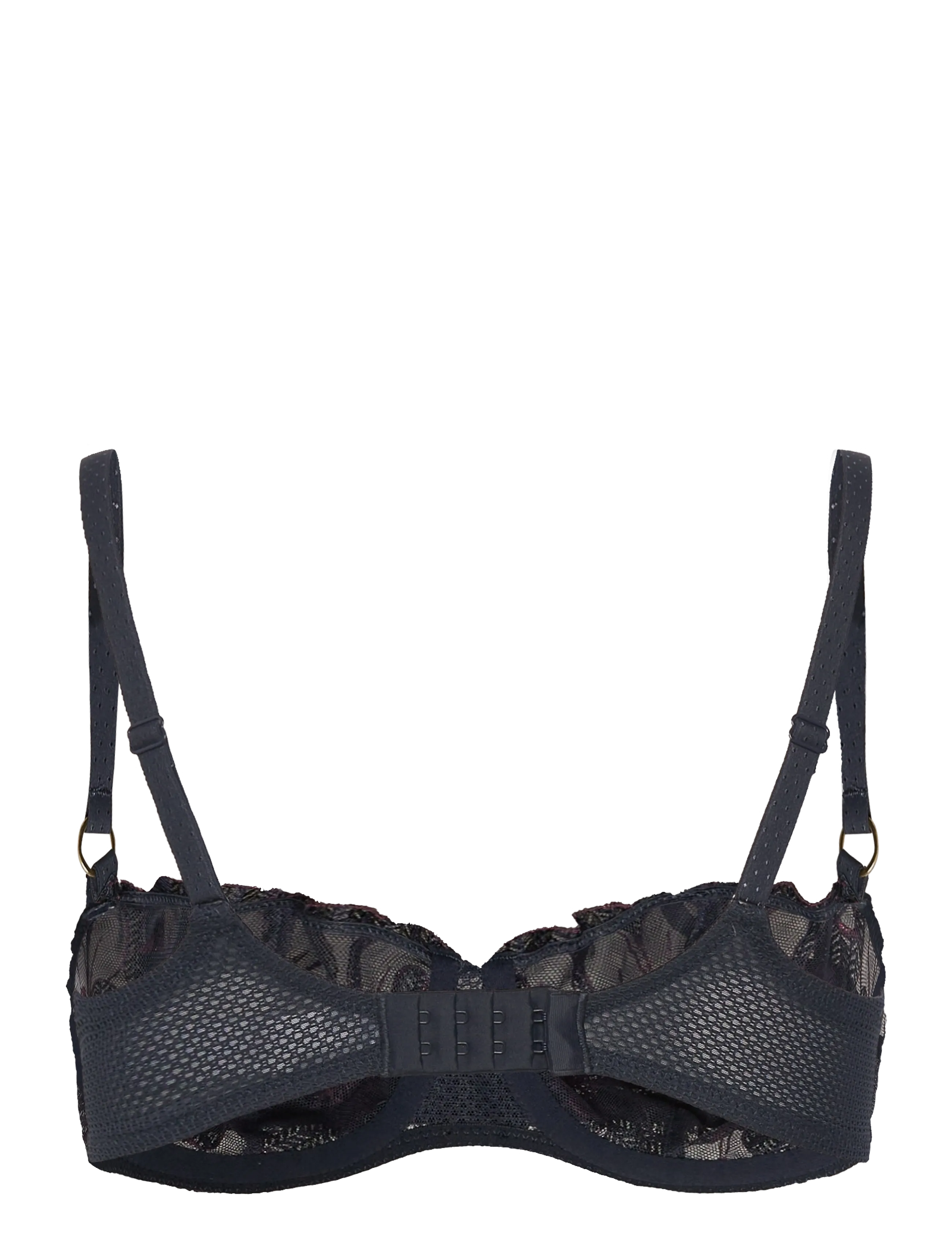 CHANTELLE - FLEURS SIGNATURE Half-cup balcony bra - bøjle-bh’er - sailing blue lurex - 2