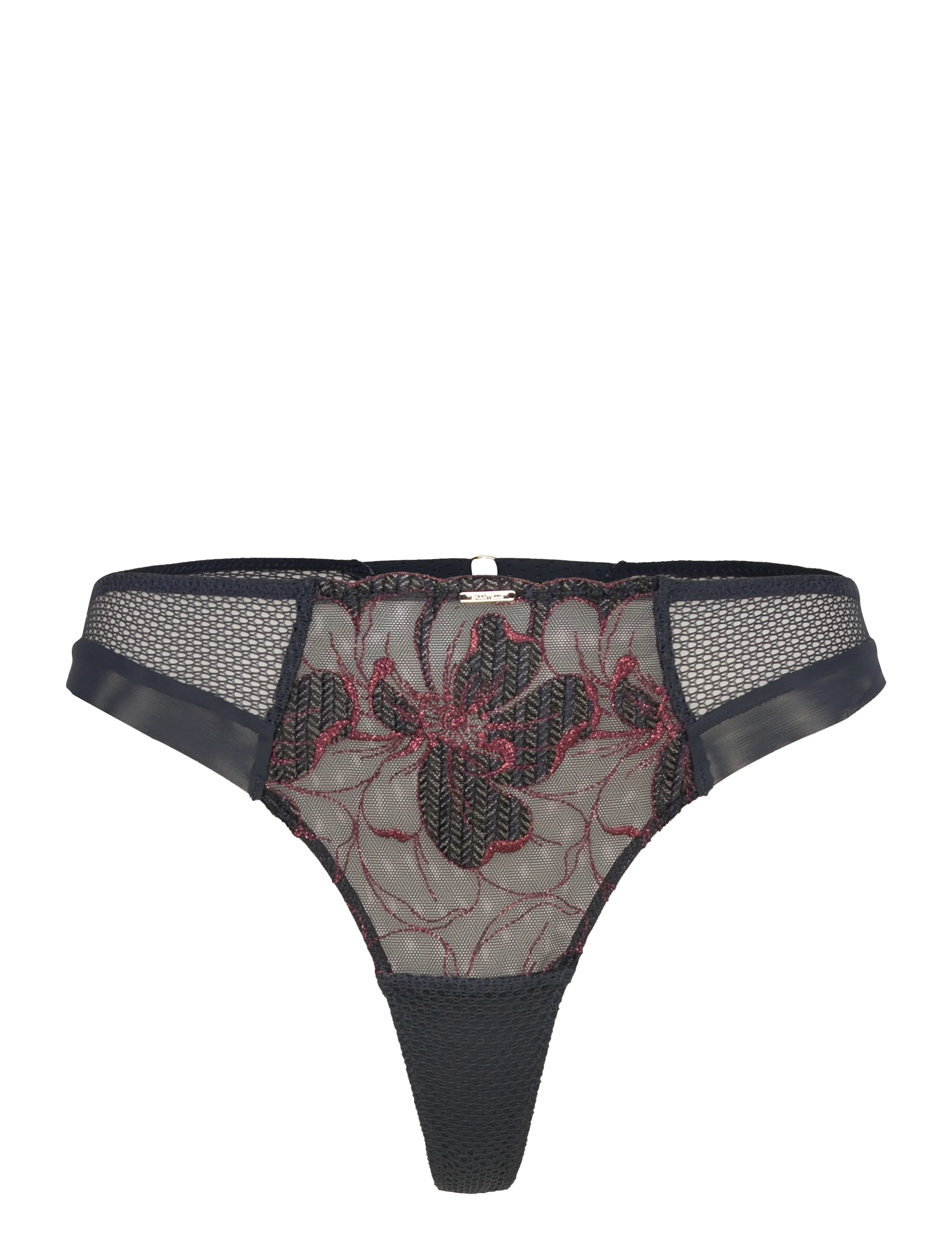 CHANTELLE Fleurs Signature Tanga - Kampagne - SAILING BLUE LUREX / navy