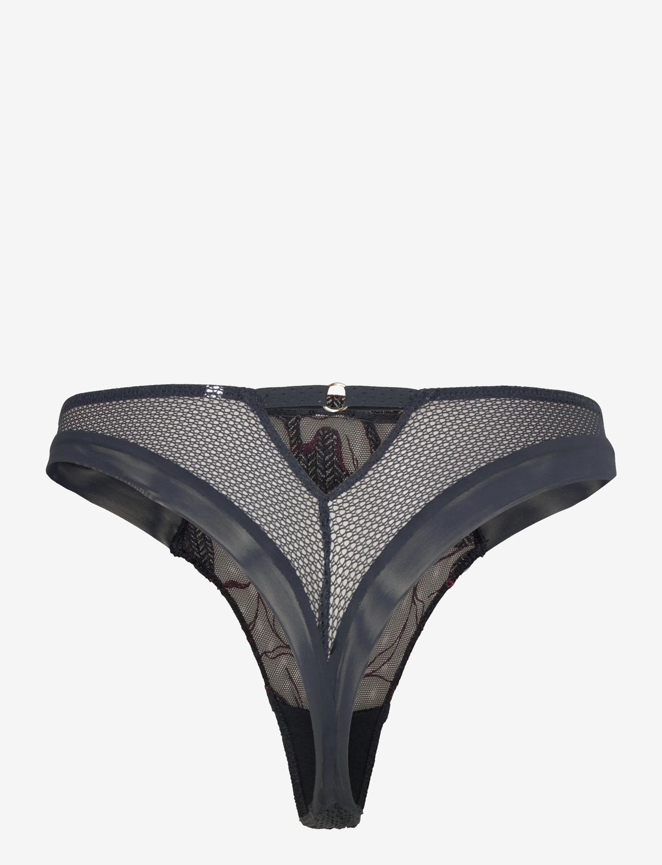 CHANTELLE - FLEURS SIGNATURE Tanga - brazilian trosor - sailing blue lurex - 2