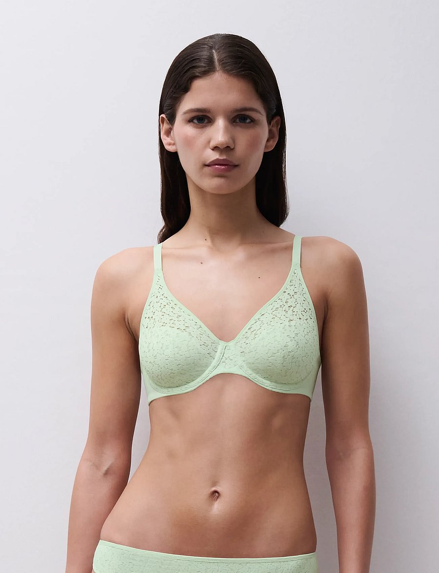 CHANTELLE - Norah Covering Molded bra - bügel-bh - celadon - 0