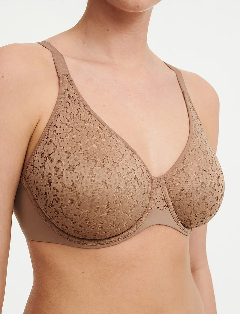 CHANTELLE - Norah Covering Molded bra - bøjle-bh’er - coffee latte - 4