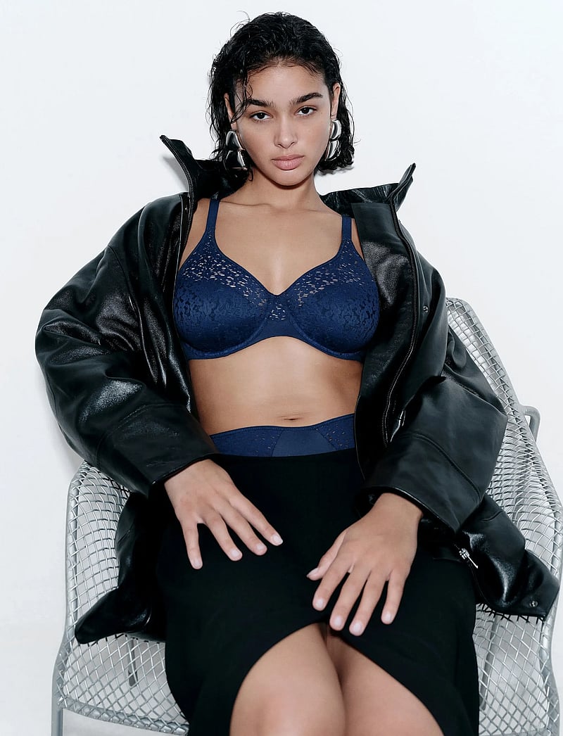 CHANTELLE - Norah Covering molded bra - bøjle-bh’er - marine blue - 0