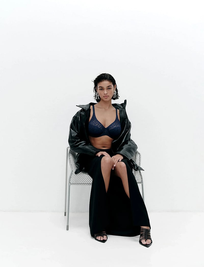 CHANTELLE - Norah Covering molded bra - bøjle-bh’er - marine blue - 3