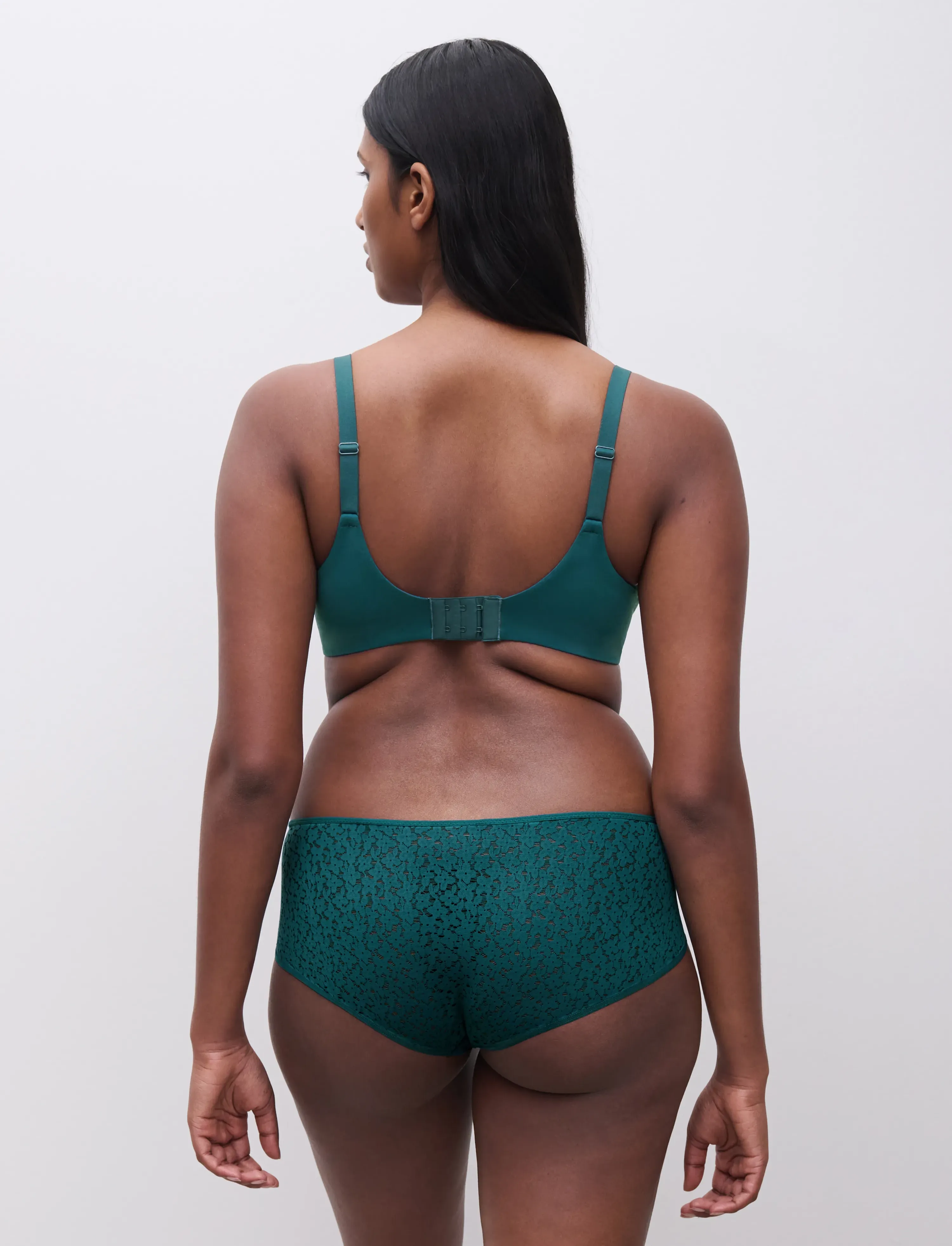 CHANTELLE - Norah Covering molded bra - wired bras - oriental green - 5