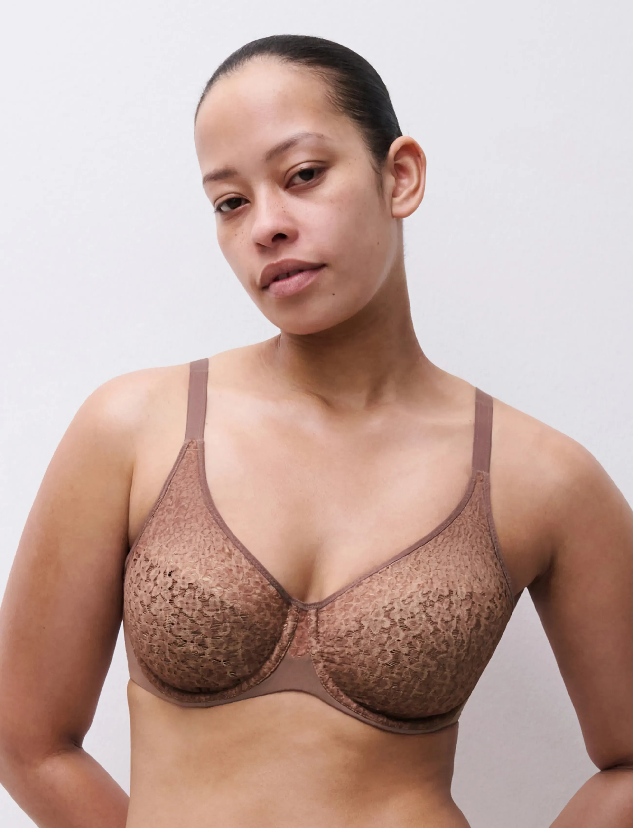CHANTELLE - Norah Covering molded bra - speciella tillfällen - wild brown - 3