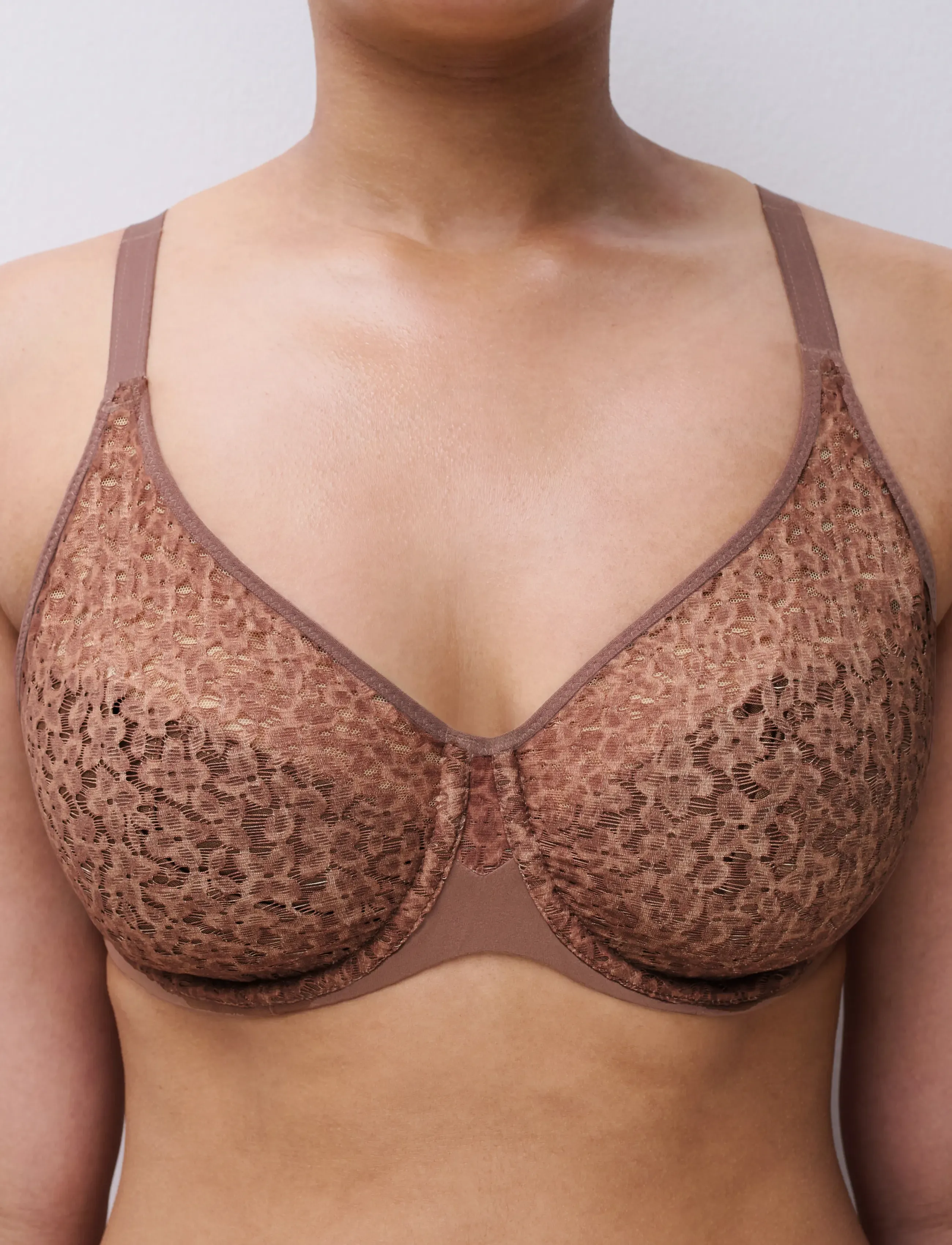 CHANTELLE - Norah Covering molded bra - speciella tillfällen - wild brown - 4