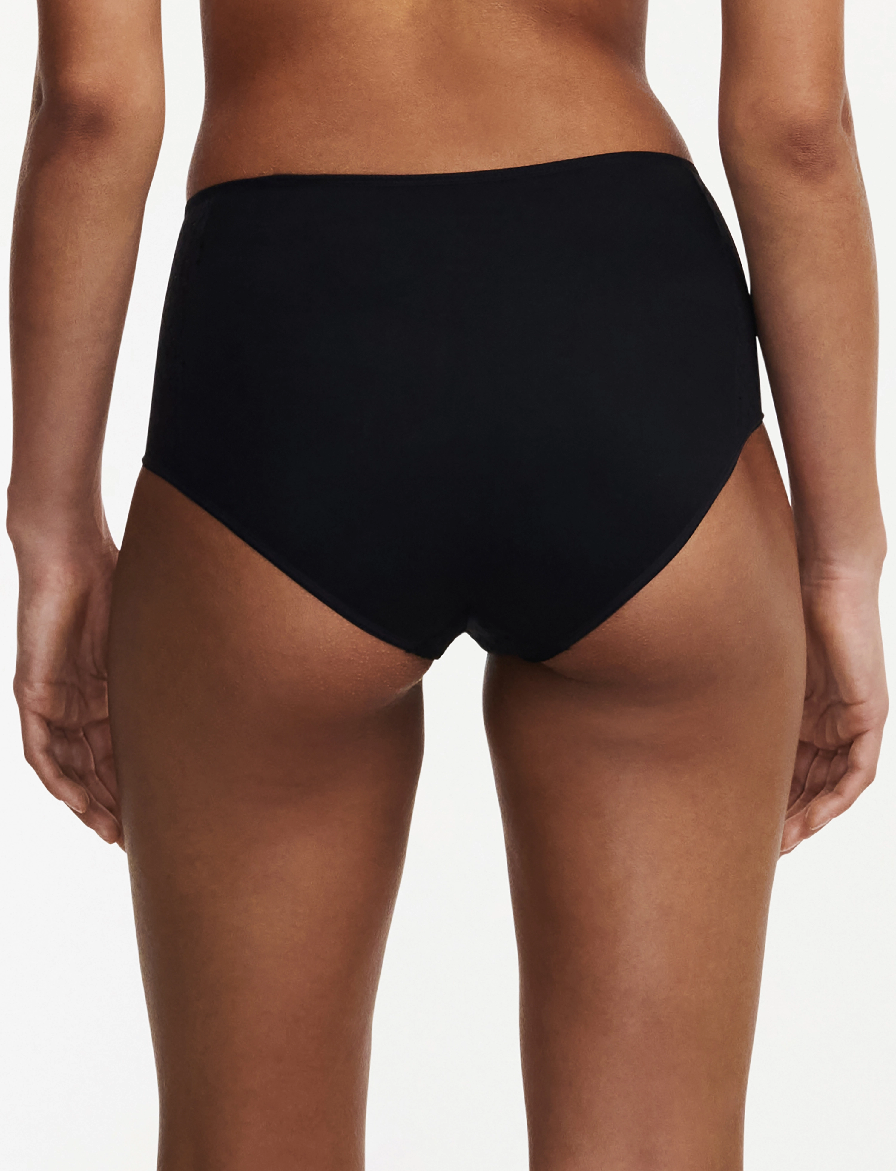 CHANTELLE - Norah High-waisted full brief - midi & maxi trusser - black - 3
