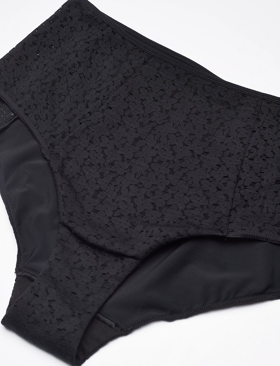 CHANTELLE - Norah High-waisted full brief - midi & maxi trusser - black - 5