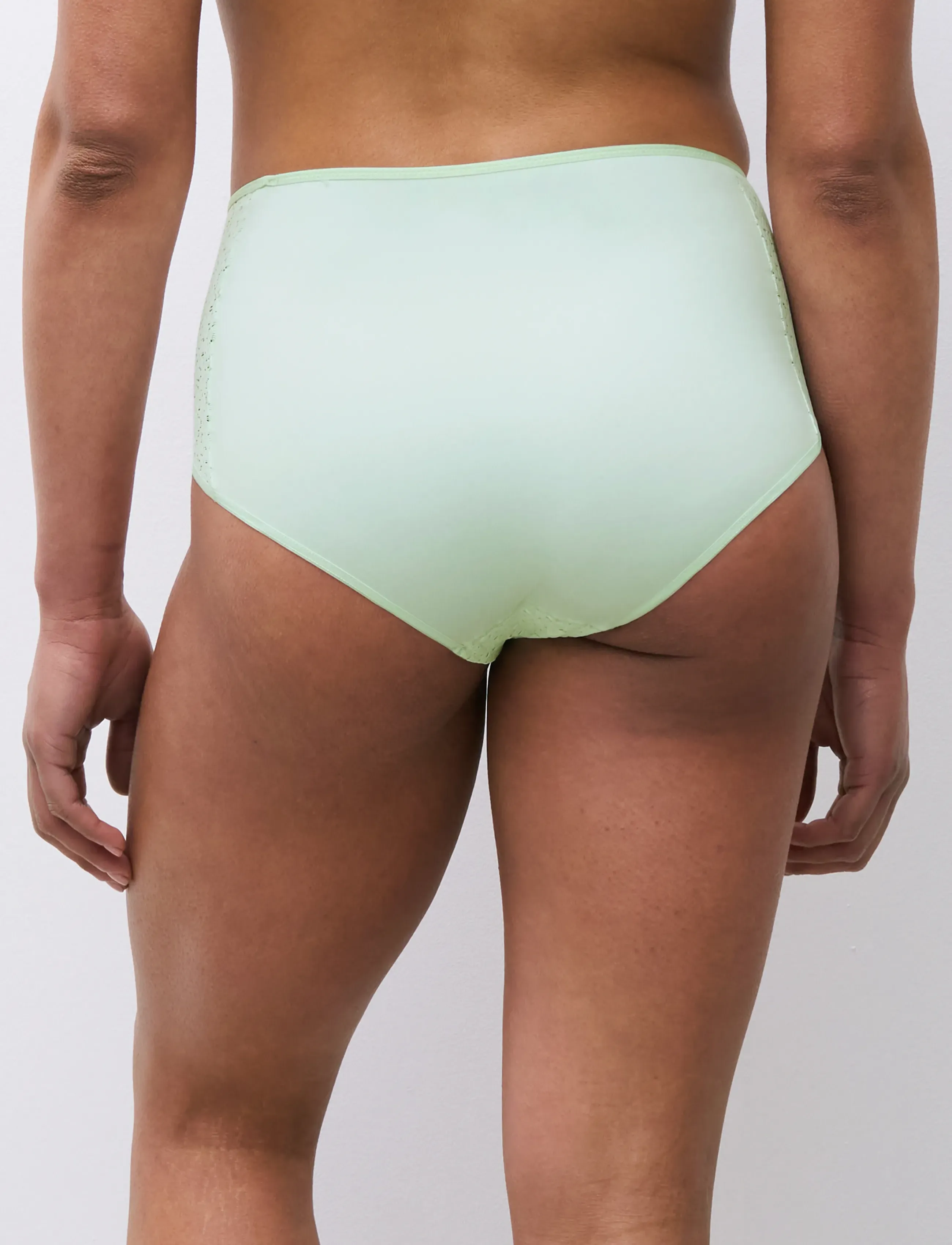 CHANTELLE - Norah High Waisted Full Brief - midi & maxi trosor - celadon - 4