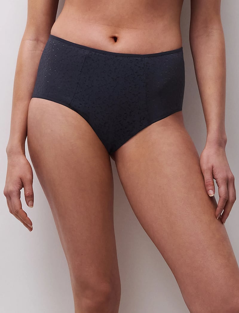 CHANTELLE - Norah High Waisted Full Brief - midi & maxi trosor - marine blue - 0