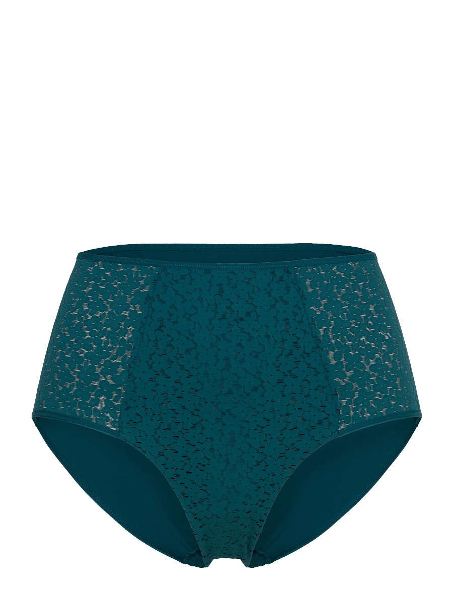 CHANTELLE - Norah High-waisted full brief - midi & maxi trusser - oriental green - 1