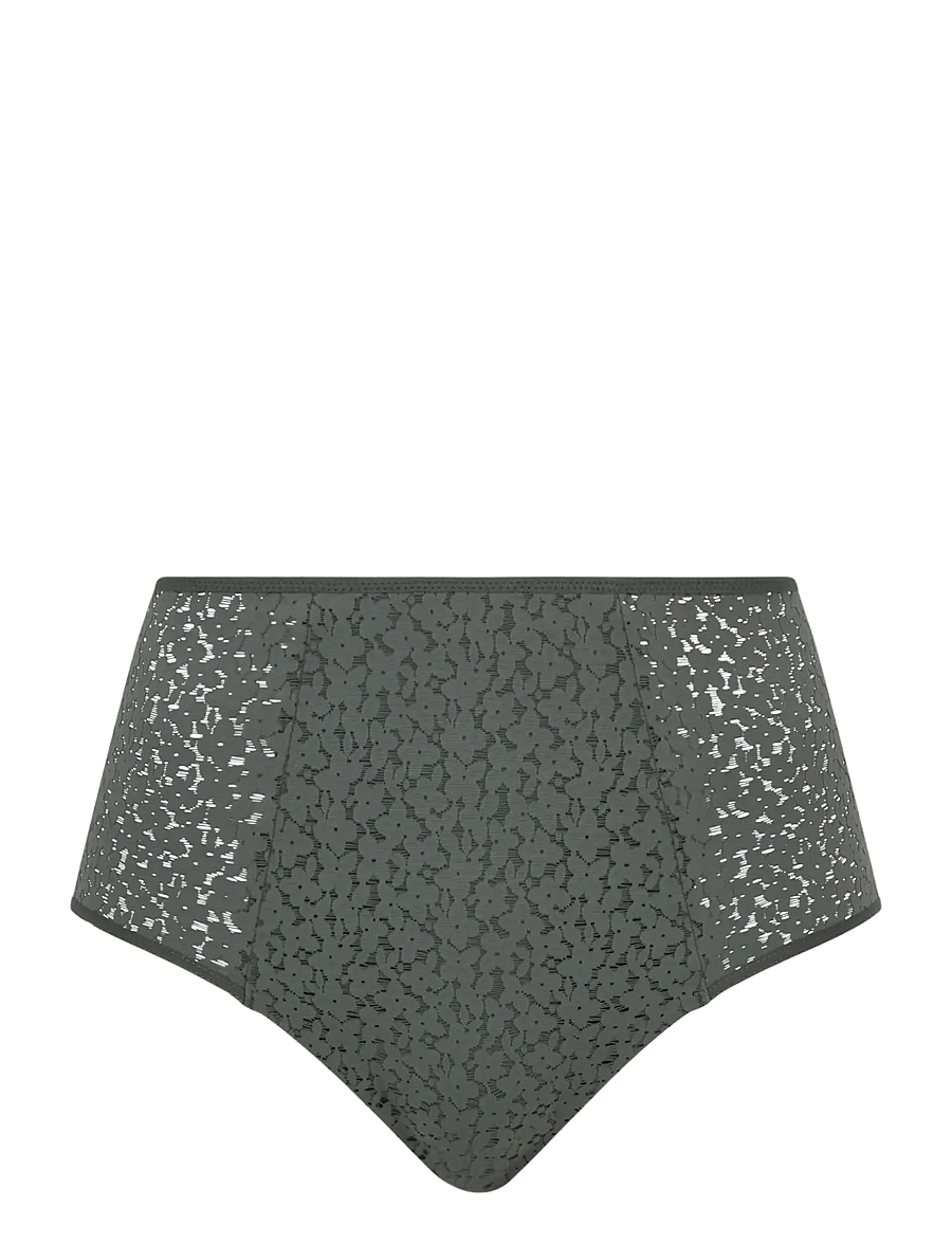 CHANTELLE - Norah High-waisted full brief - midi & maxi slips - vert argile - 1