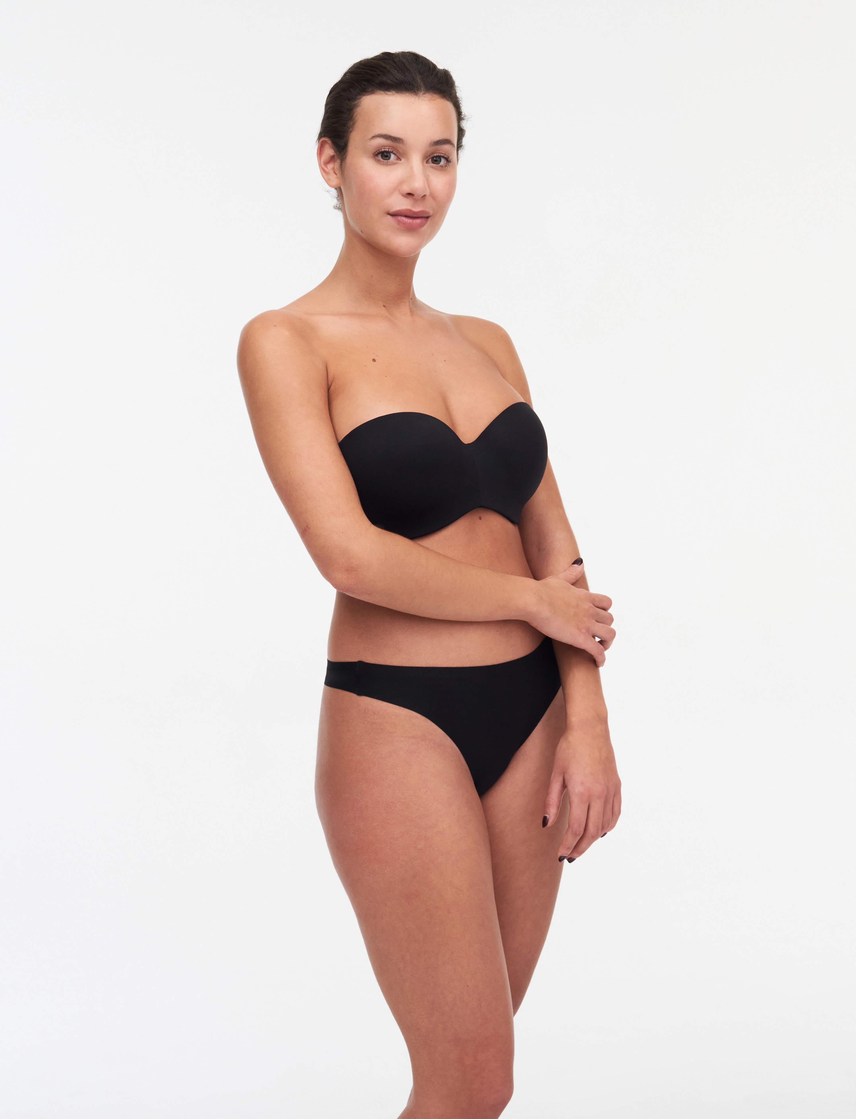 CHANTELLE - Norah Bandeau T-shirt bra - bh`er - black - 4