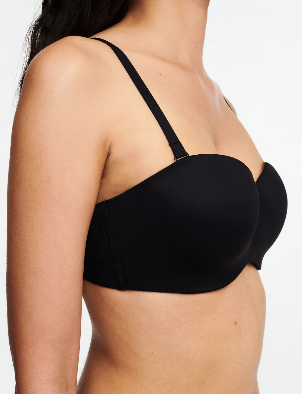 CHANTELLE - Norah Bandeau t-shirt bra - axelbandslösa bh:ar - black - 5