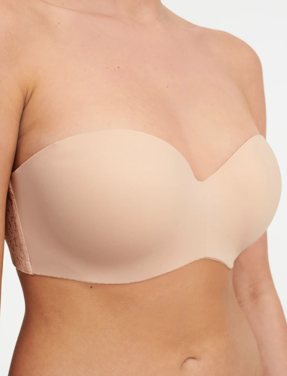 CHANTELLE - Norah Bandeau t-shirt bra - axelbandslösa bh:ar - golden beige - 3