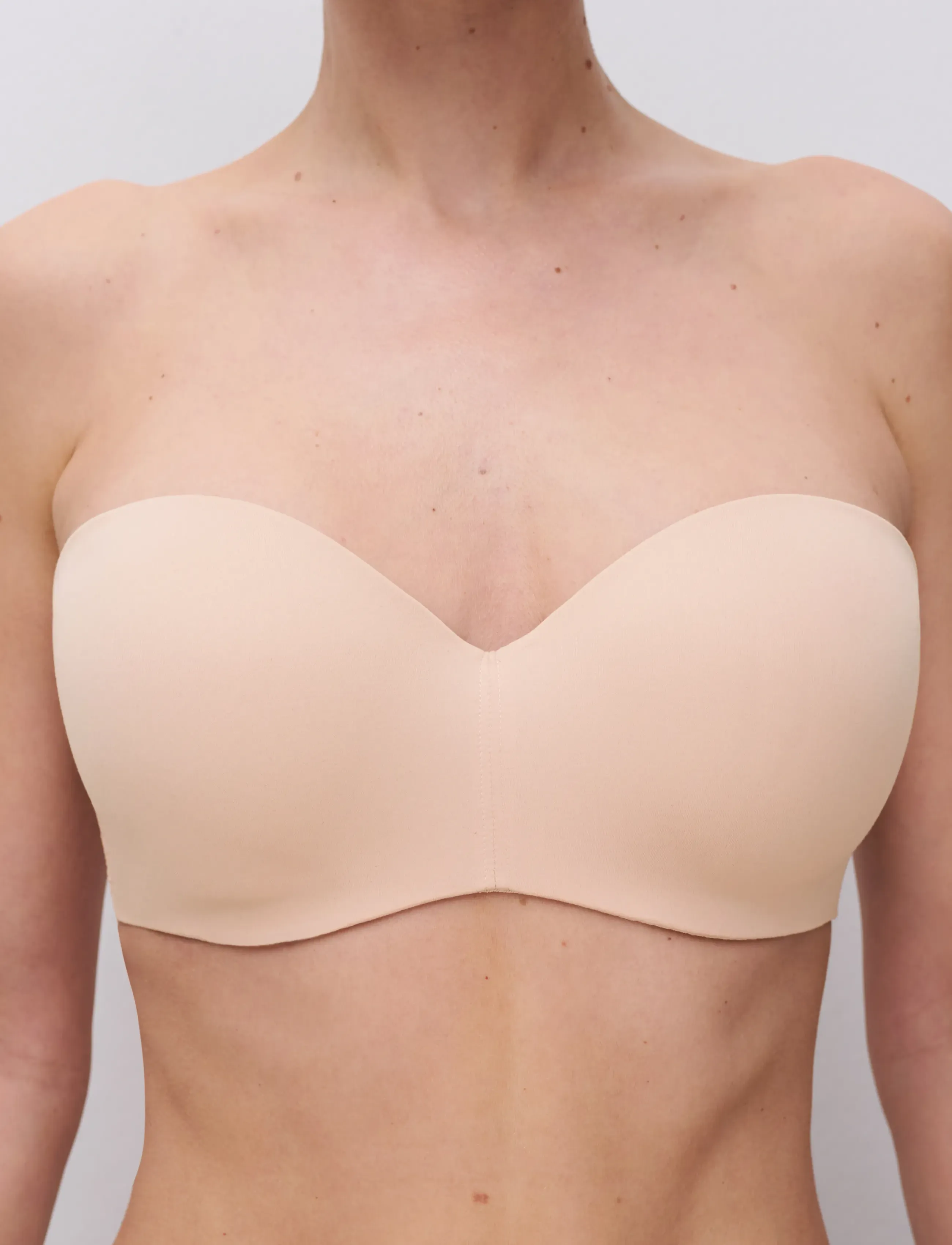 CHANTELLE - Norah Bandeau t-shirt bra - halterlose bhs - golden beige - 5
