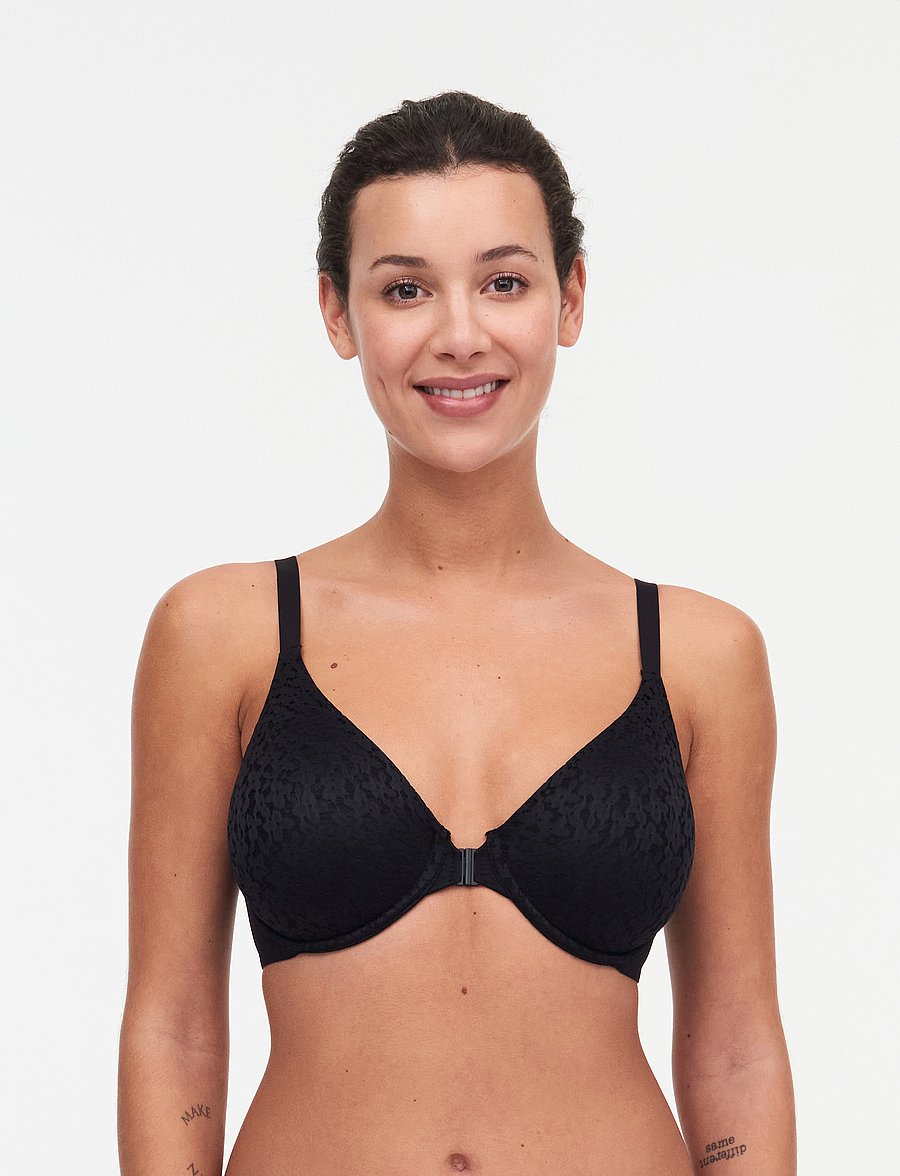 CHANTELLE - Norah Front Closer Bra - bügel-bh - black - 0