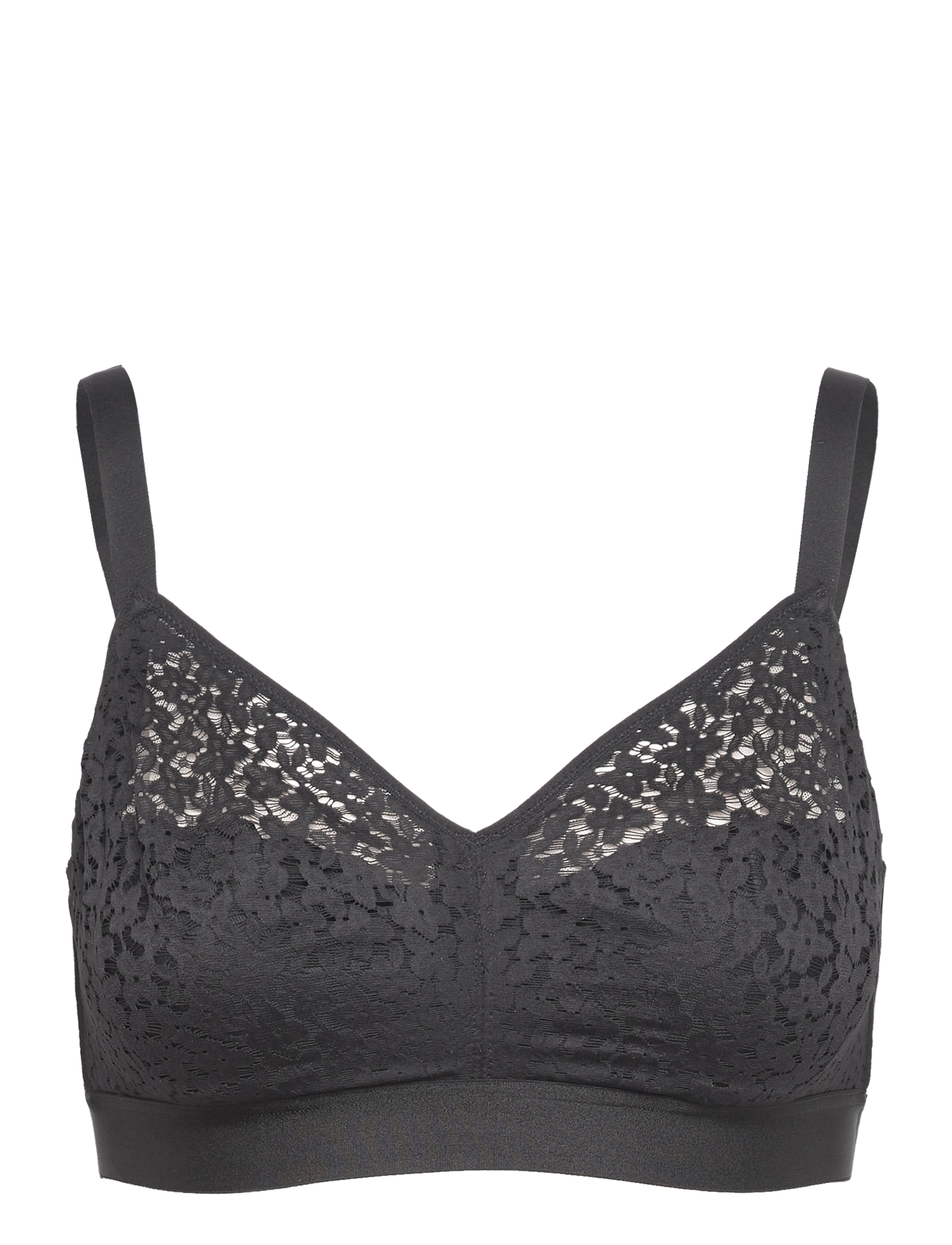 CHANTELLE NORAH Wirefree support bra - BH'er - BLACK / black