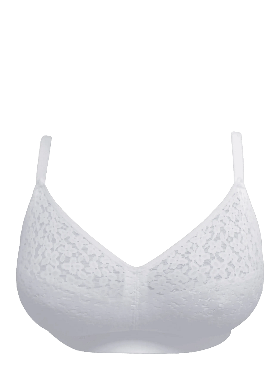 CHANTELLE - NORAH Wirefree support bra - bygellösa bh:ar - talc - 1