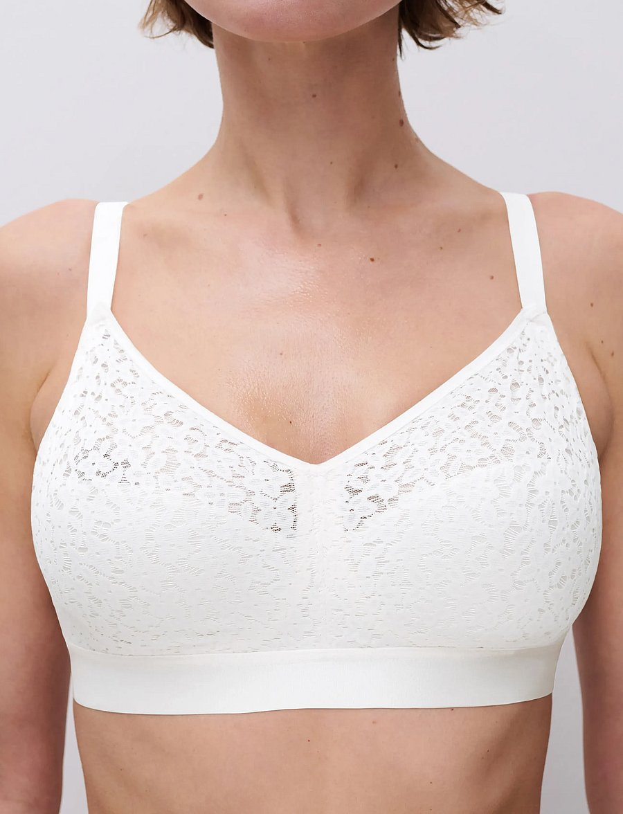 CHANTELLE - Norah Wirefree Support bra - bügellose bhs - talc - 2