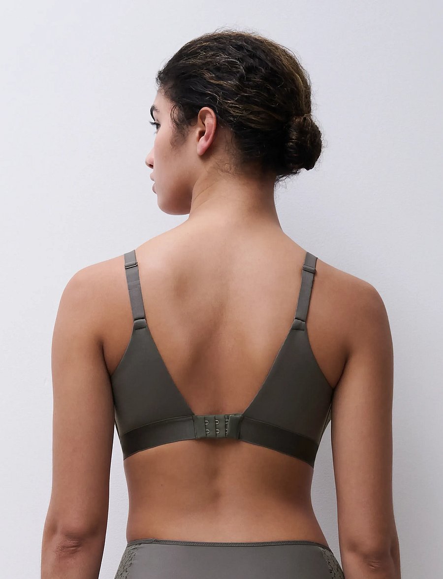 CHANTELLE - Norah Wirefree support bra - bh'er uden bøjle - vert argile - 0
