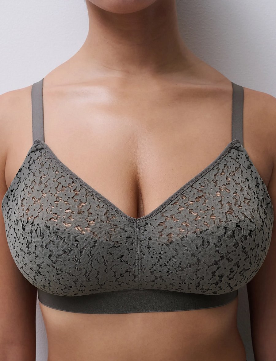 CHANTELLE - Norah Wirefree support bra - bh'er uden bøjle - vert argile - 2