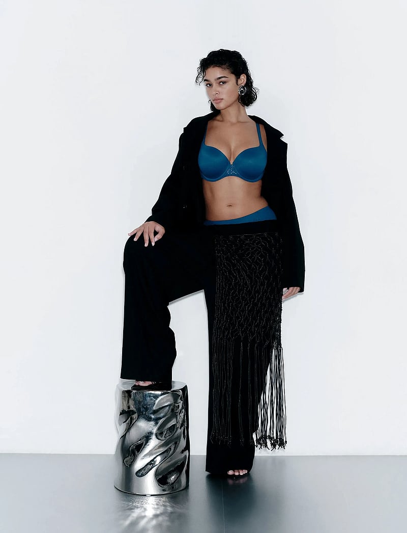 CHANTELLE - Norah Covering t-shirt bra - full cup bras - oriental green - 0