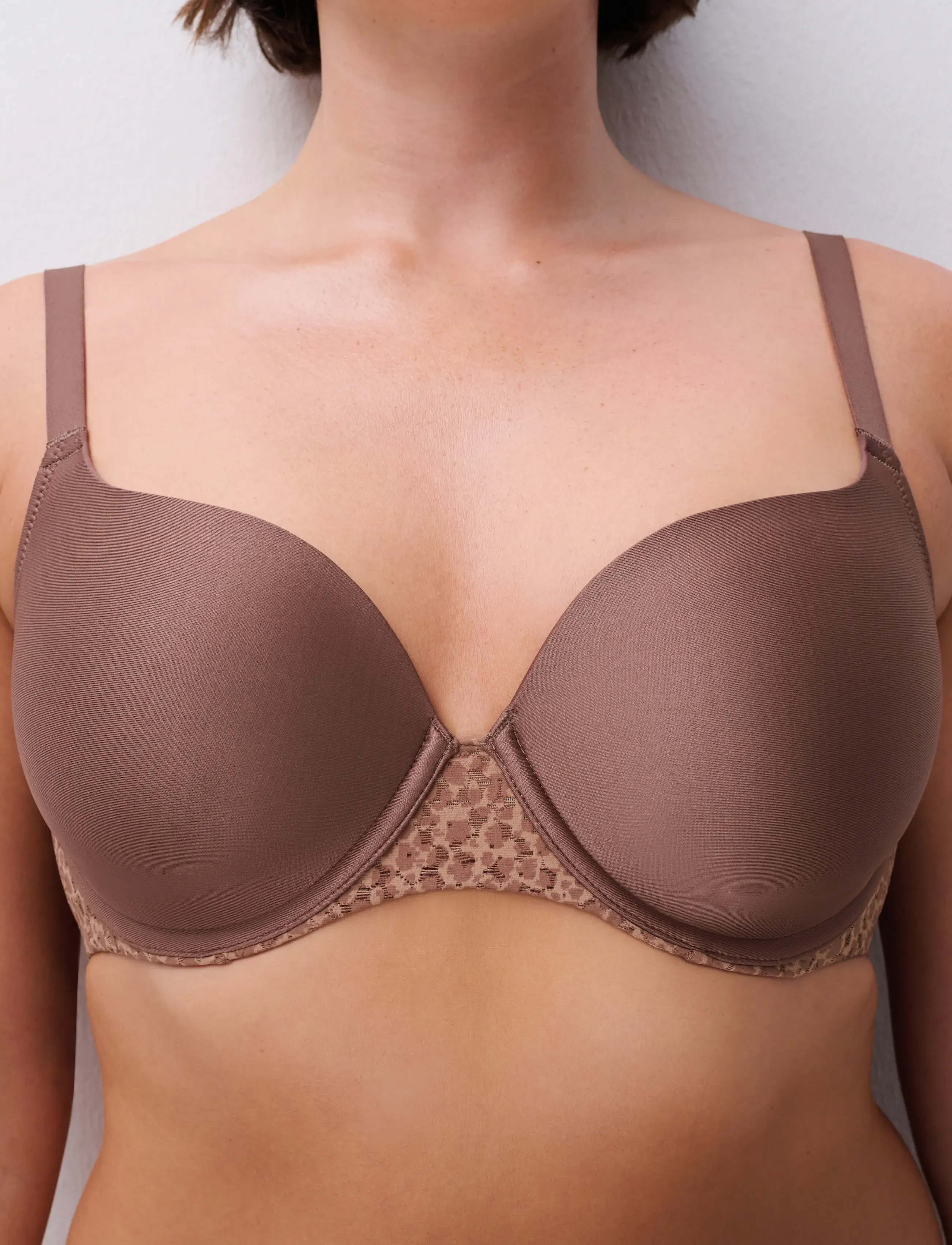 CHANTELLE - Norah Covering t-shirt bra - t-krekla krūšturi - wild brown - 2