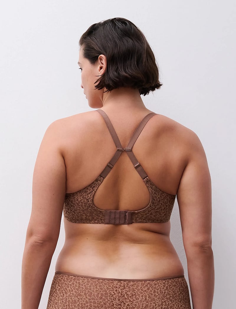 CHANTELLE - Norah Covering t-shirt bra - t-shirt bhs - wild brown - 4