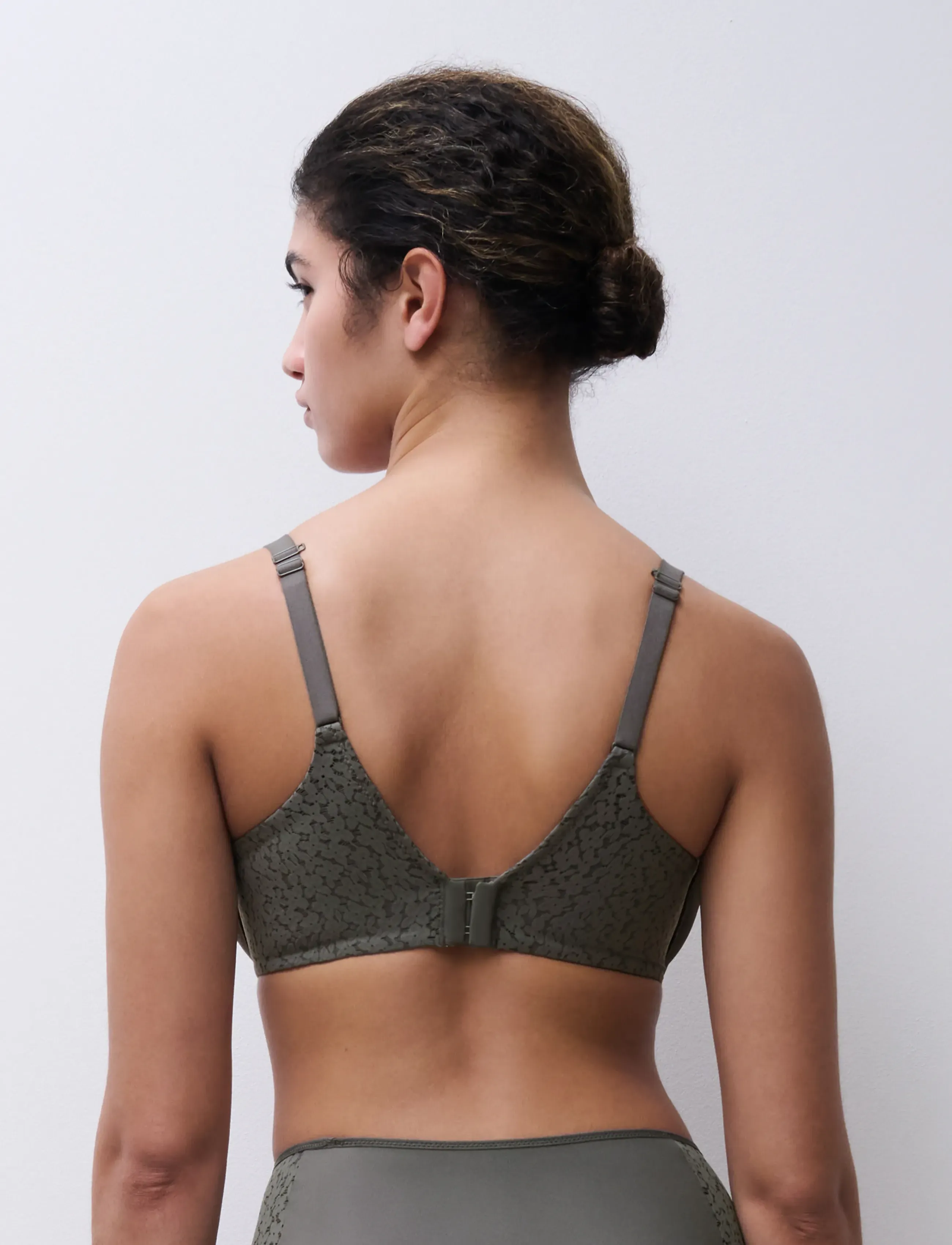 CHANTELLE - Norah Covering spacer bra - t-särgi rinnahoidjad - vert argile - 3
