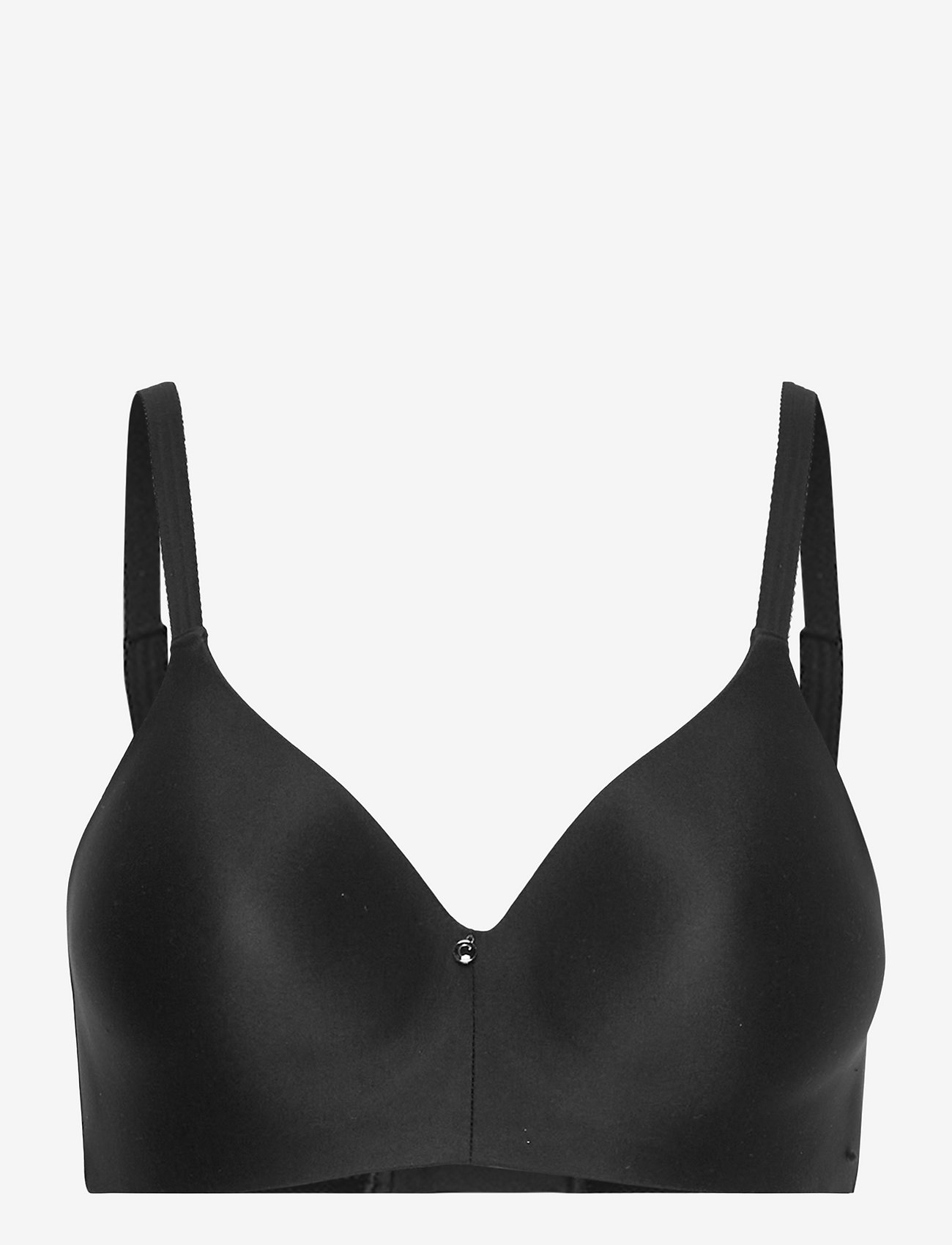 CHANTELLE - C Comfort Wirefree support t-shirt bra - non wired bras - black - 1