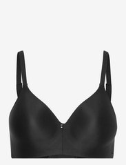 CHANTELLE - C Comfort Wirefree support t-shirt bra - non wired bras - black - 1