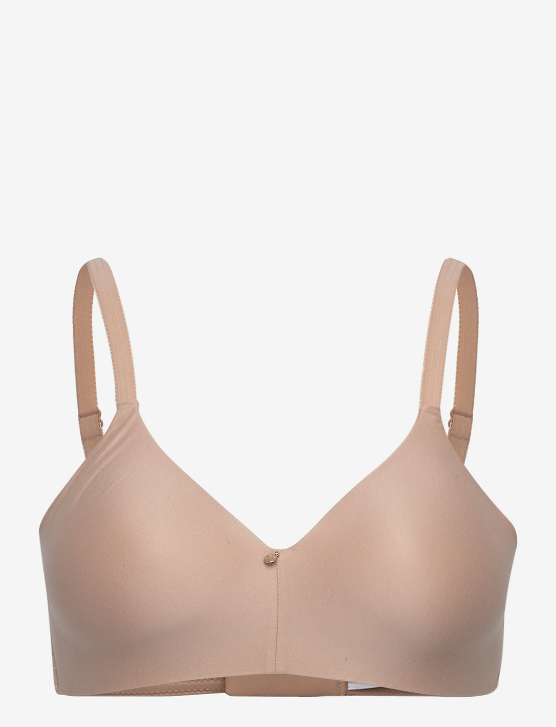 CHANTELLE - C Comfort Wirefree support t-shirt bra - non wired bras - nude - 1