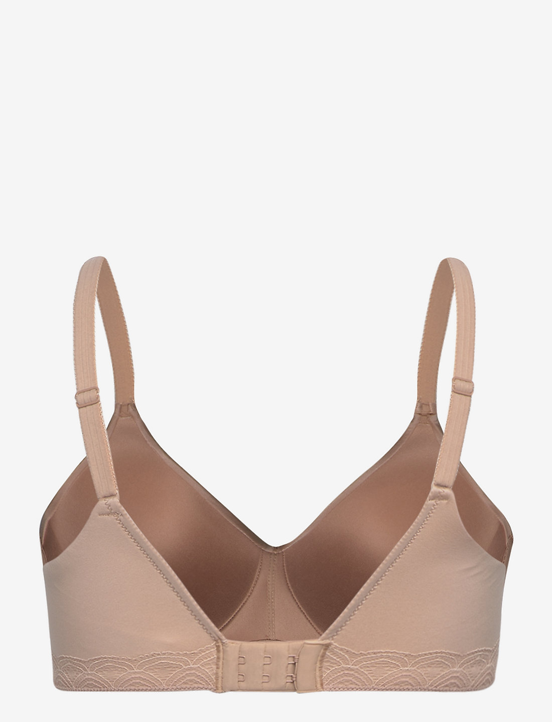 CHANTELLE - C Comfort Wirefree support t-shirt bra - non wired bras - nude - 2