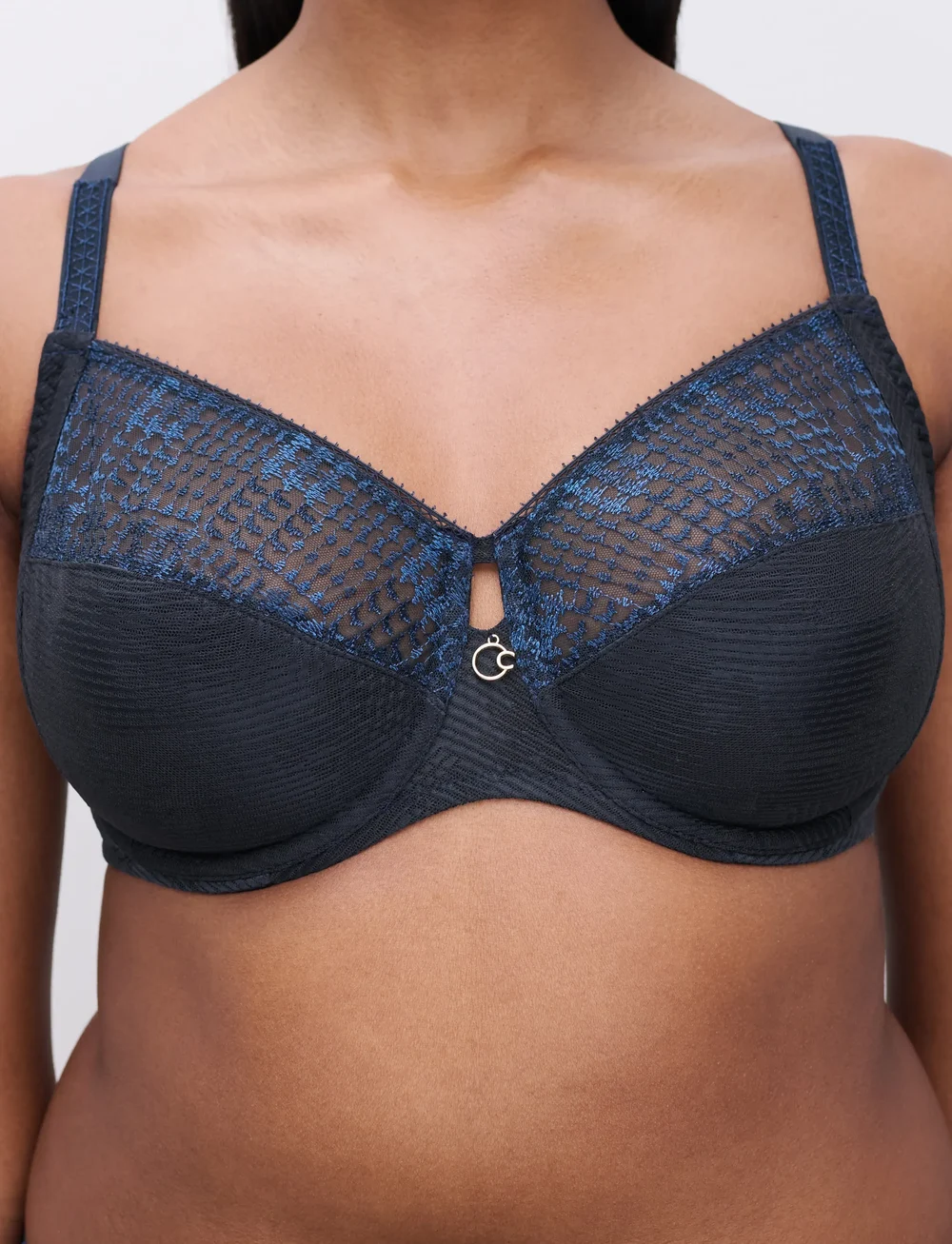 CHANTELLE - INTRIGUE Underwire very covering bra - bøjle-bh’er - sailing blue - 4