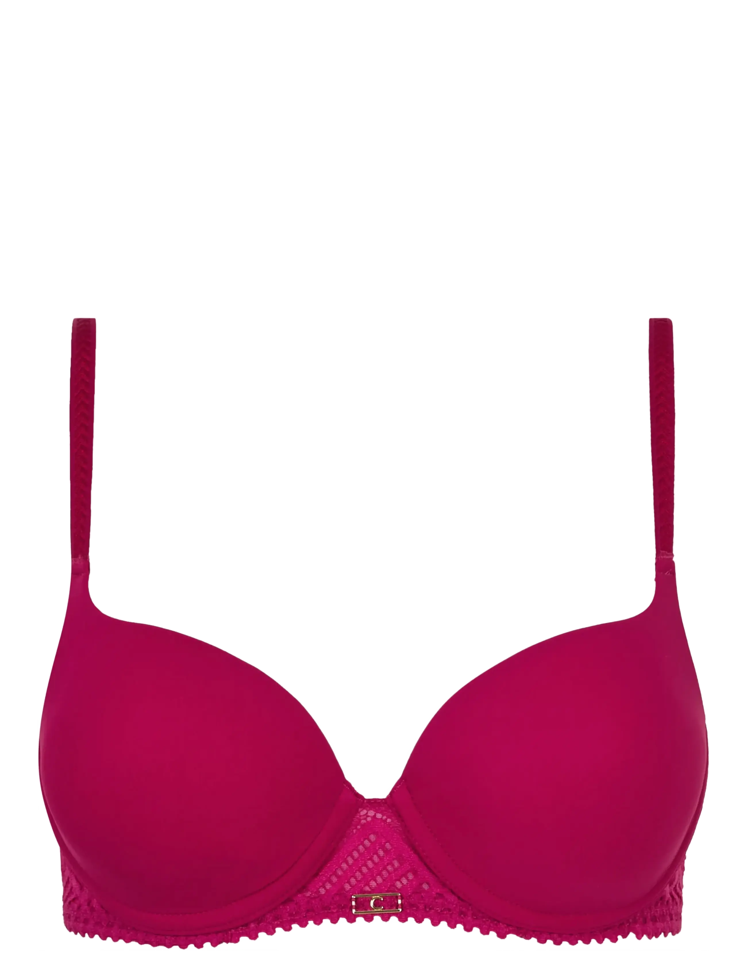 CHANTELLE Origins Covering t-shirt bra - T-Shirt BHs - RUBY PINK / red
