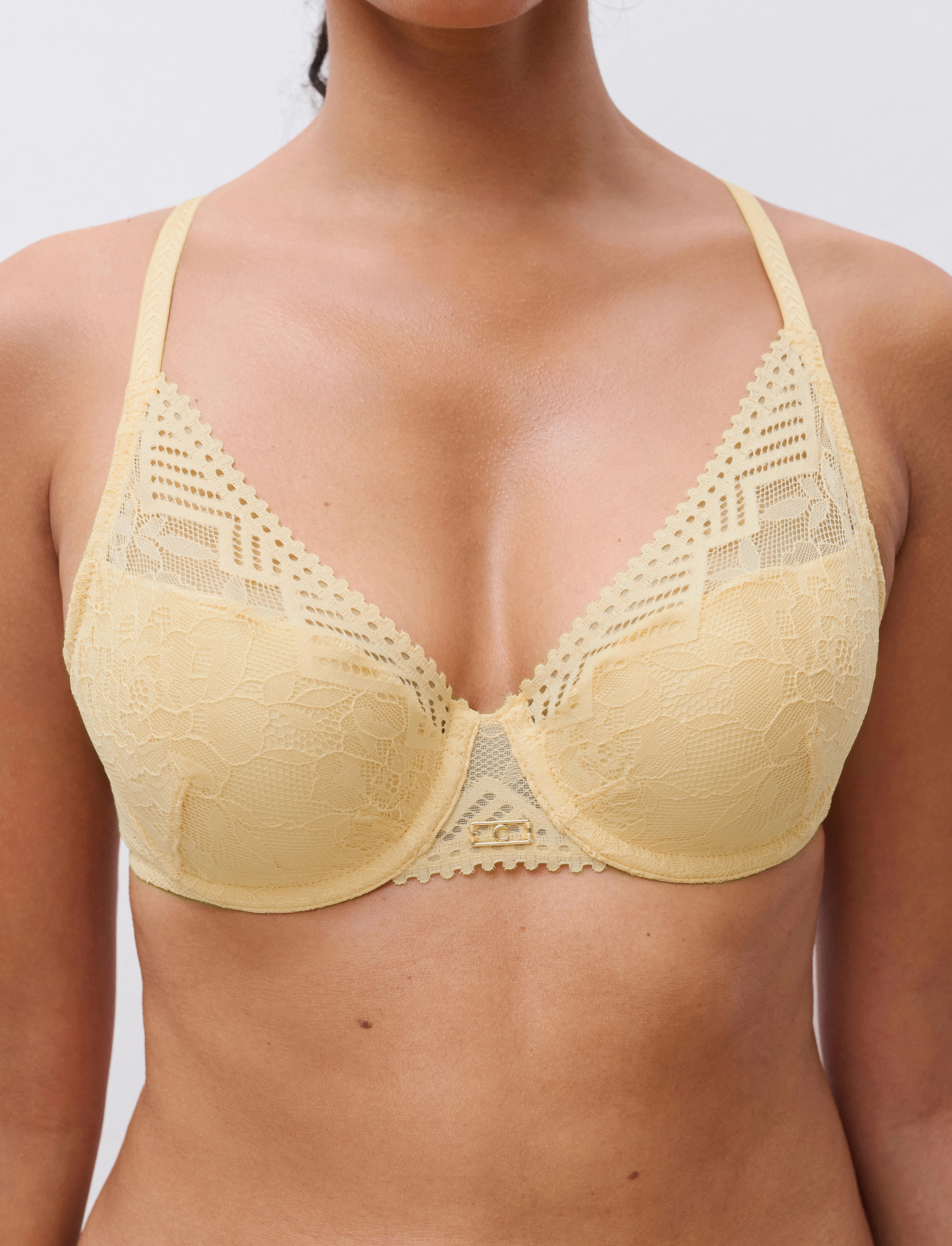 CHANTELLE - Origins Plunge Spacer Bra - sunflower yellow - 3
