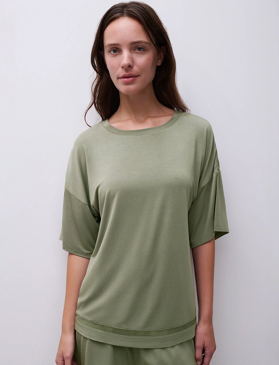 CHANTELLE - Joe SS T-shirt - nachtwäsche & loungewear - green qwartz - 2