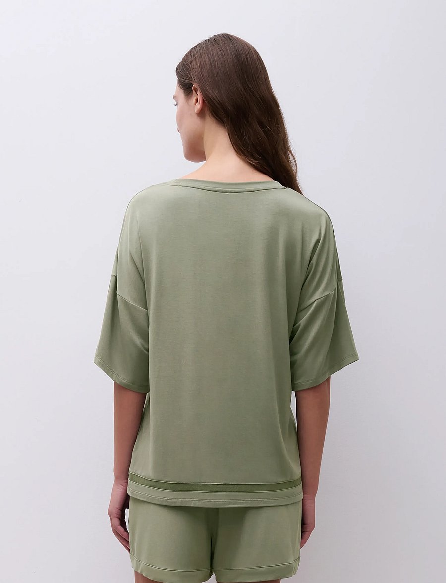 CHANTELLE - Joe SS T-shirt - nachtwäsche & loungewear - green qwartz - 3