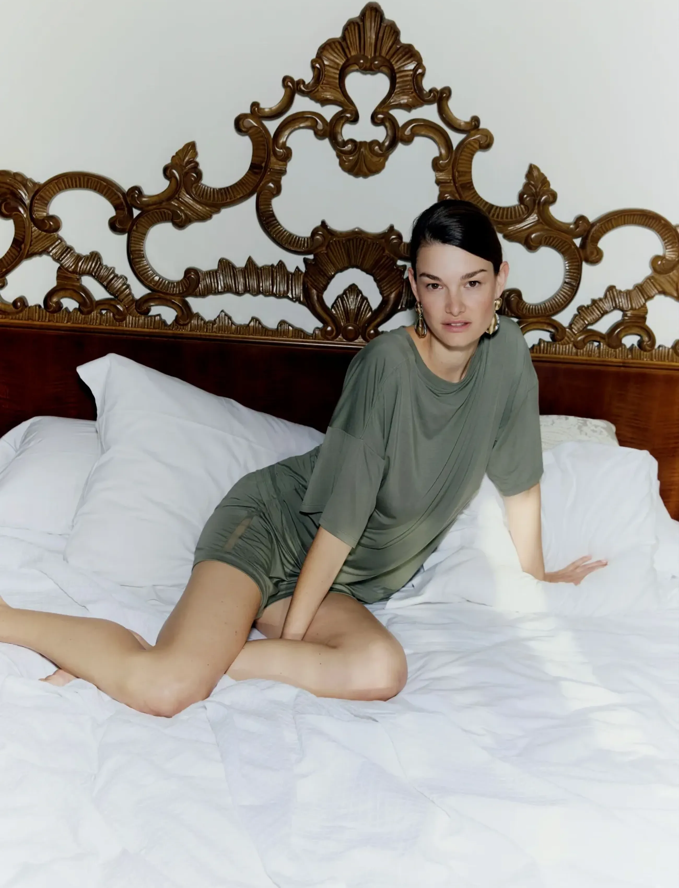 CHANTELLE - Joe SS T-shirt - palaidinukės - green qwartz - 4