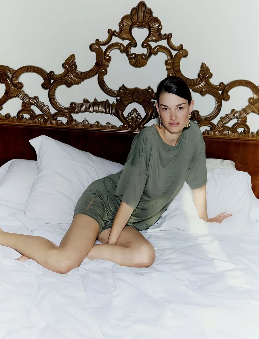 CHANTELLE - Joe SS T-shirt - nachtwäsche & loungewear - green qwartz - 4