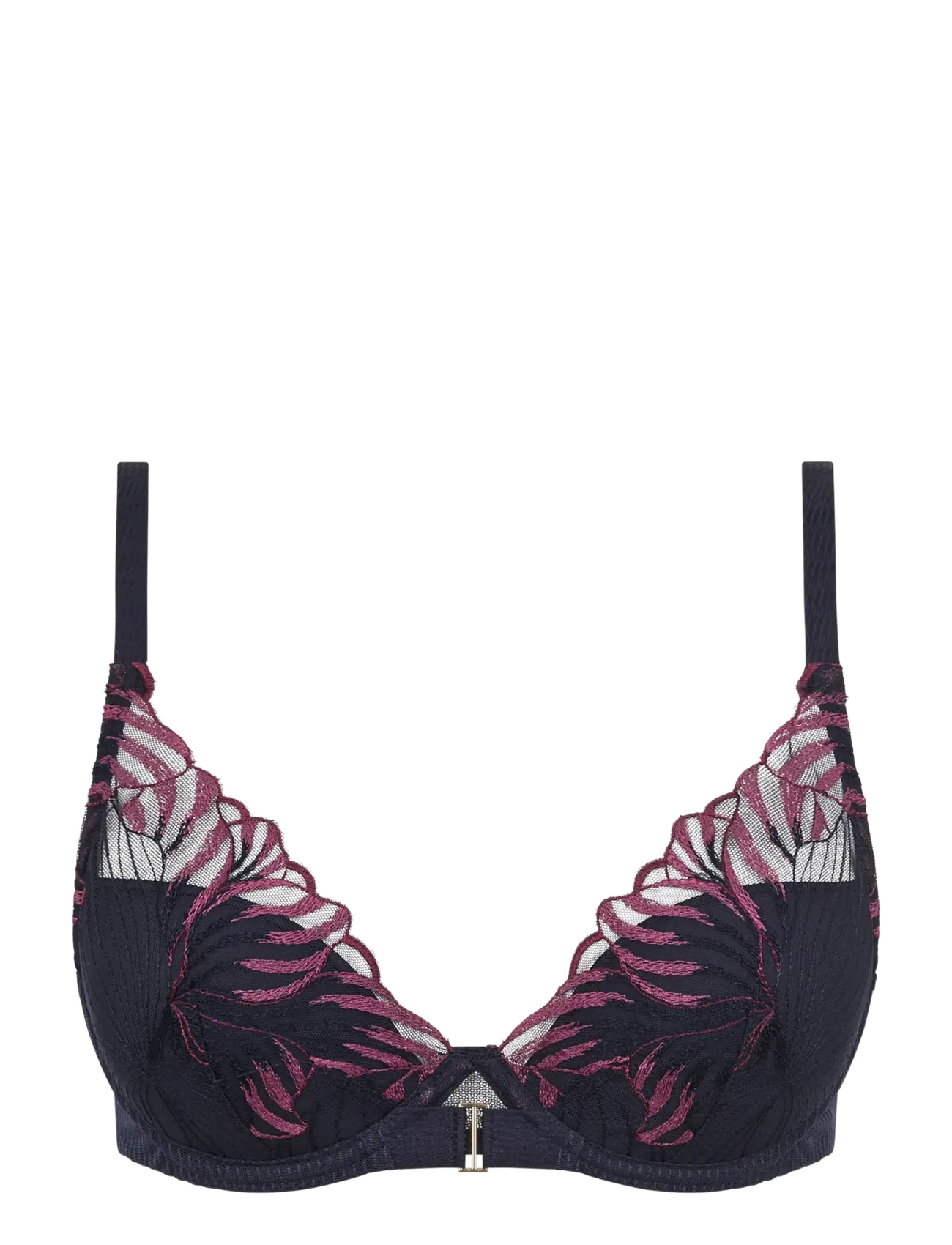 CHANTELLE Legend Plunge t-shirt bra - Underkläder - OCEAN AURORA / navy