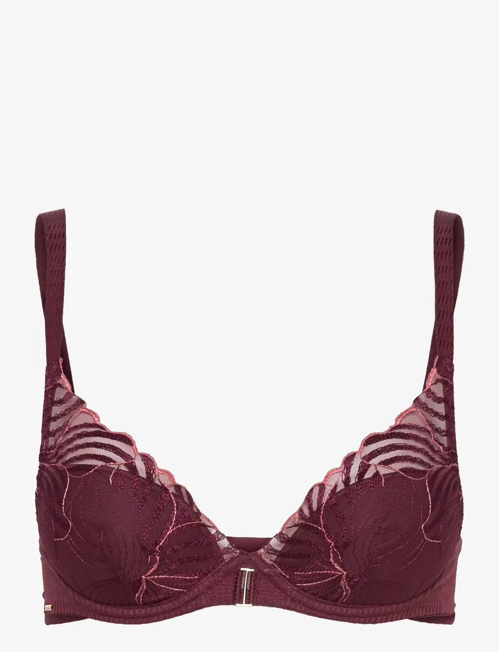 CHANTELLE - LEGEND T-shirt plunge bra - plunge bras - sienna / guava - 1
