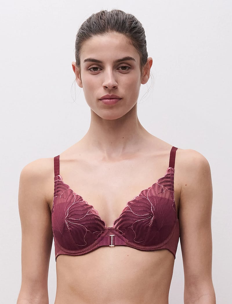 CHANTELLE - LEGEND T-shirt plunge bra - plunge bhs - sienna / guava - 3