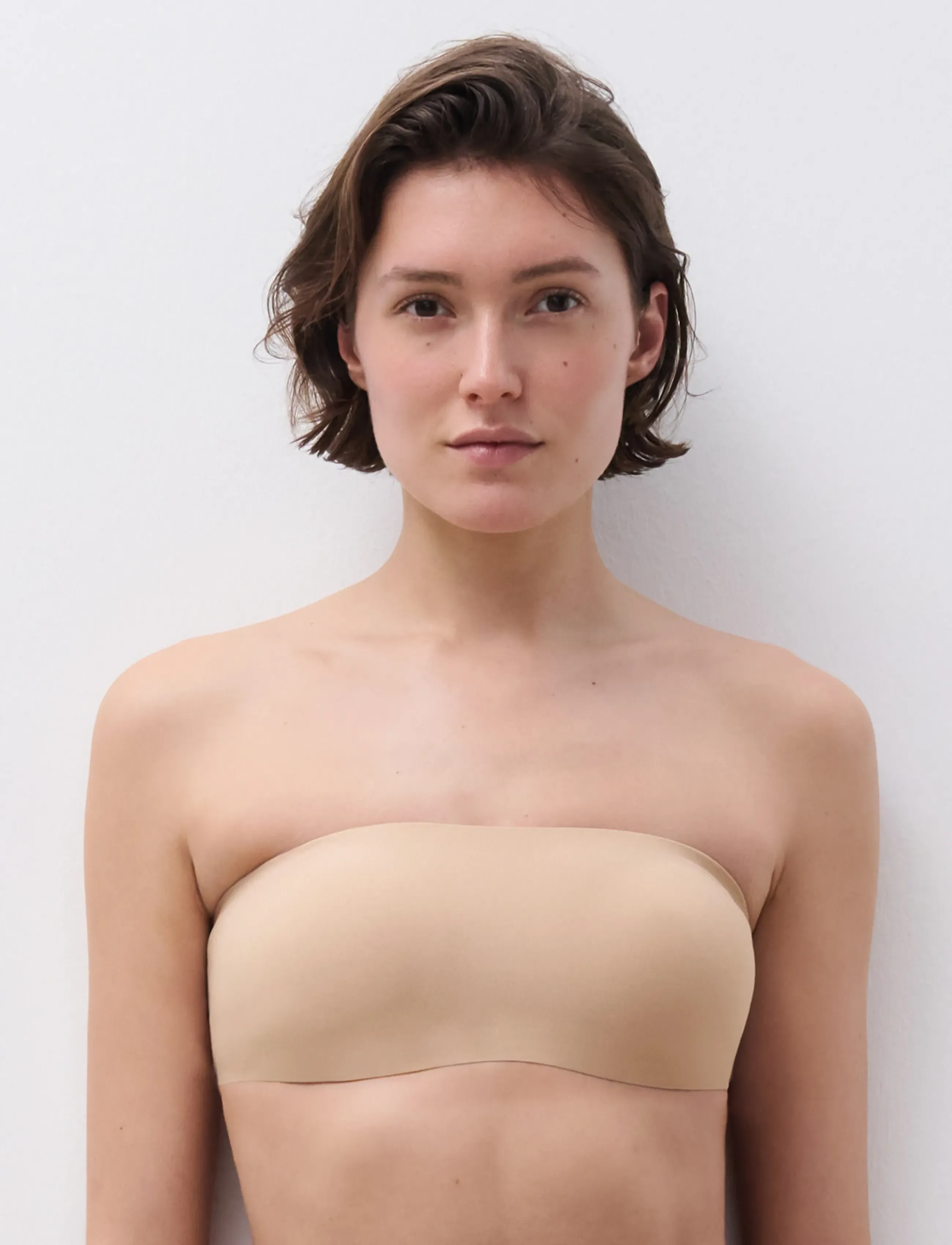 CHANTELLE SoftStretch Padded Bandeau - Chantelle - NUDE / beige