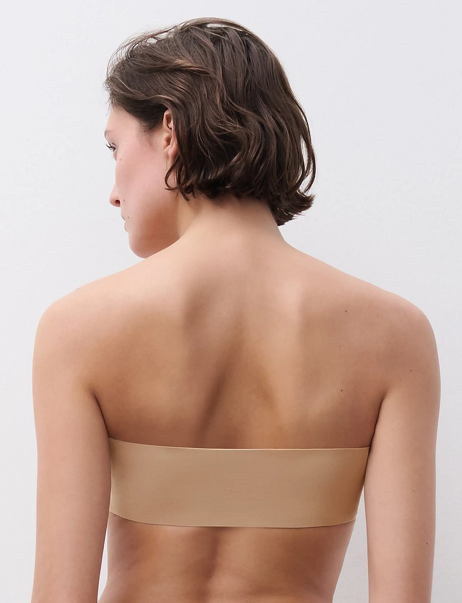 CHANTELLE - SoftStretch Padded Bandeau - stropløse bh'er - nude - 3