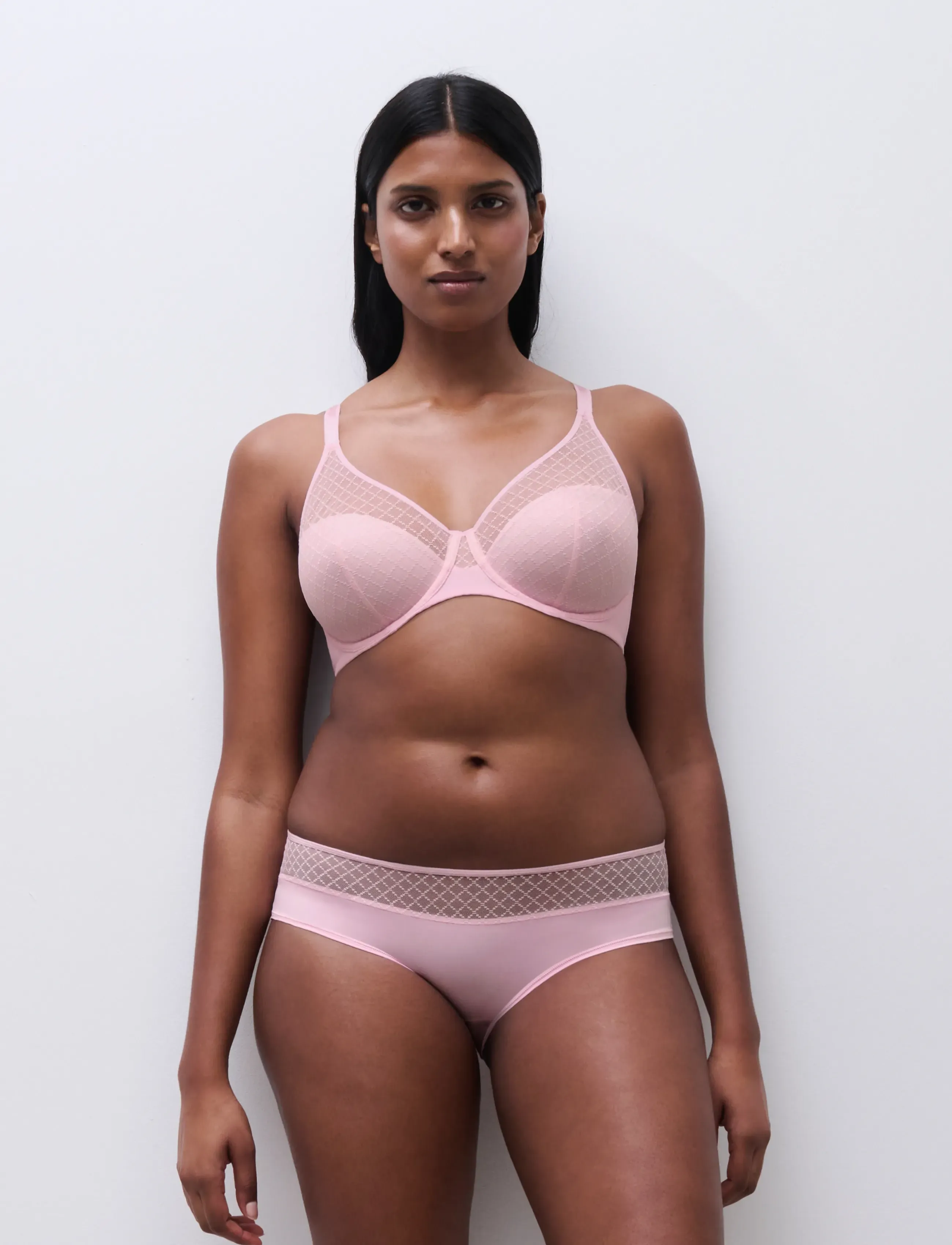 CHANTELLE - Norah Chic Covering molded bra - wired bras - candy pink - 2